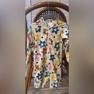 Hanna Andersson Multicolor Floral Kids Swim Rashguard